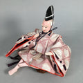 Japanese Hina Doll Servant Vtg Expressive Smile Face Girls Day Decor ID299