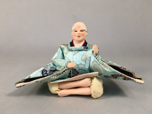 Japanese Hina Doll Servant Vtg Expressive Smile Face Girls Day Decor ID356