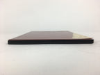 Japanese Hina Doll Stand Flower Stand Display Mat Vtg Wood Red Rectangle ID406