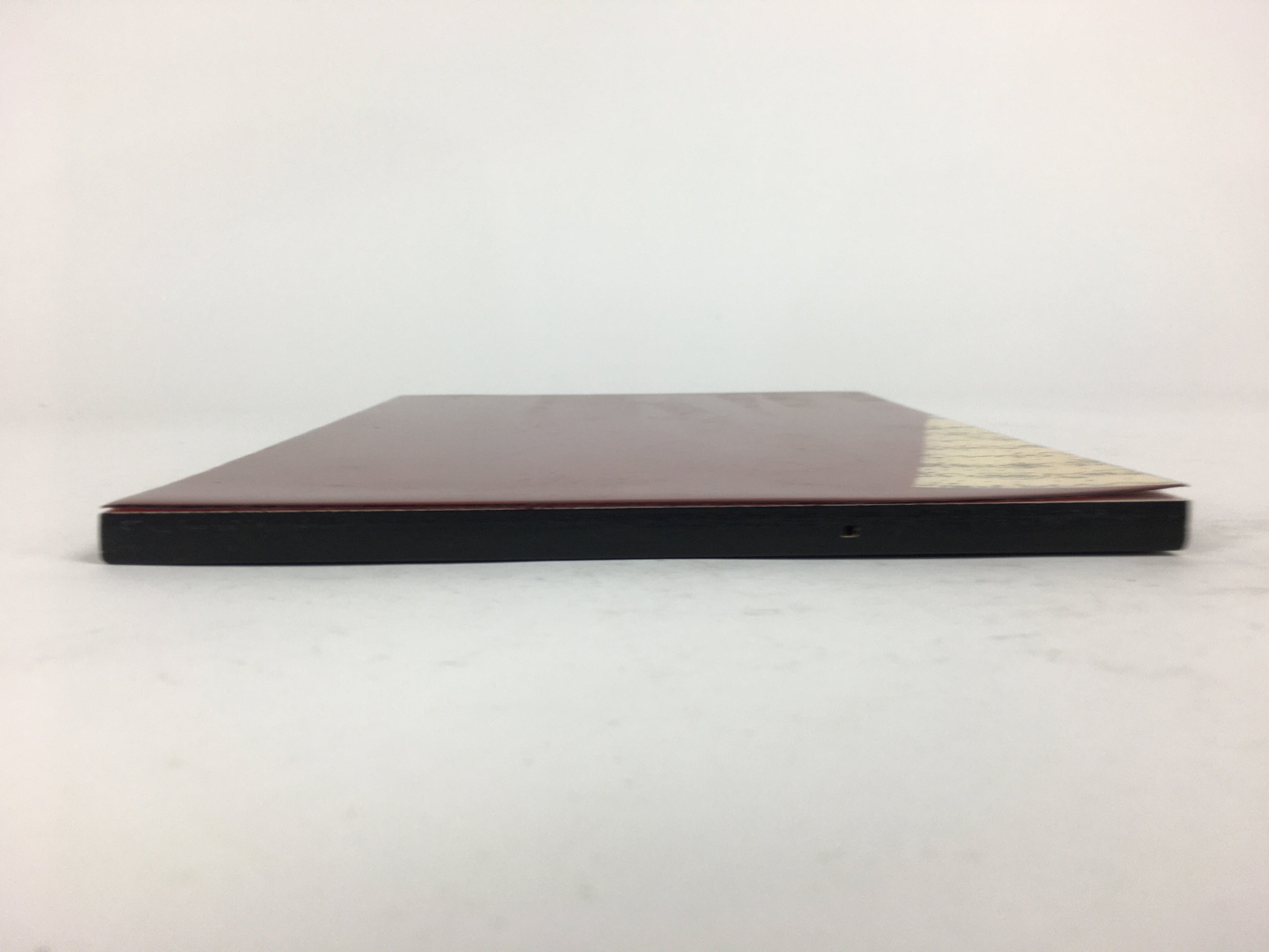 Japanese Hina Doll Stand Flower Stand Display Mat Vtg Wood Red Rectangle ID406