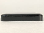 Japanese Hina Doll Stand Furniture Base Throne Vtg Wood Black Rectangle ID333