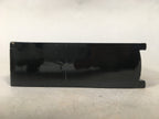 Japanese Hina Doll Stand Furniture Base Throne Vtg Wood Black Rectangle ID344