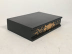 Japanese Hina Doll Stand Furniture Base Throne Vtg Wood Black Rectangle ID344