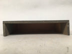Japanese Hina Doll Stand Furniture Base Throne Vtg Wood Black Rectangle ID346