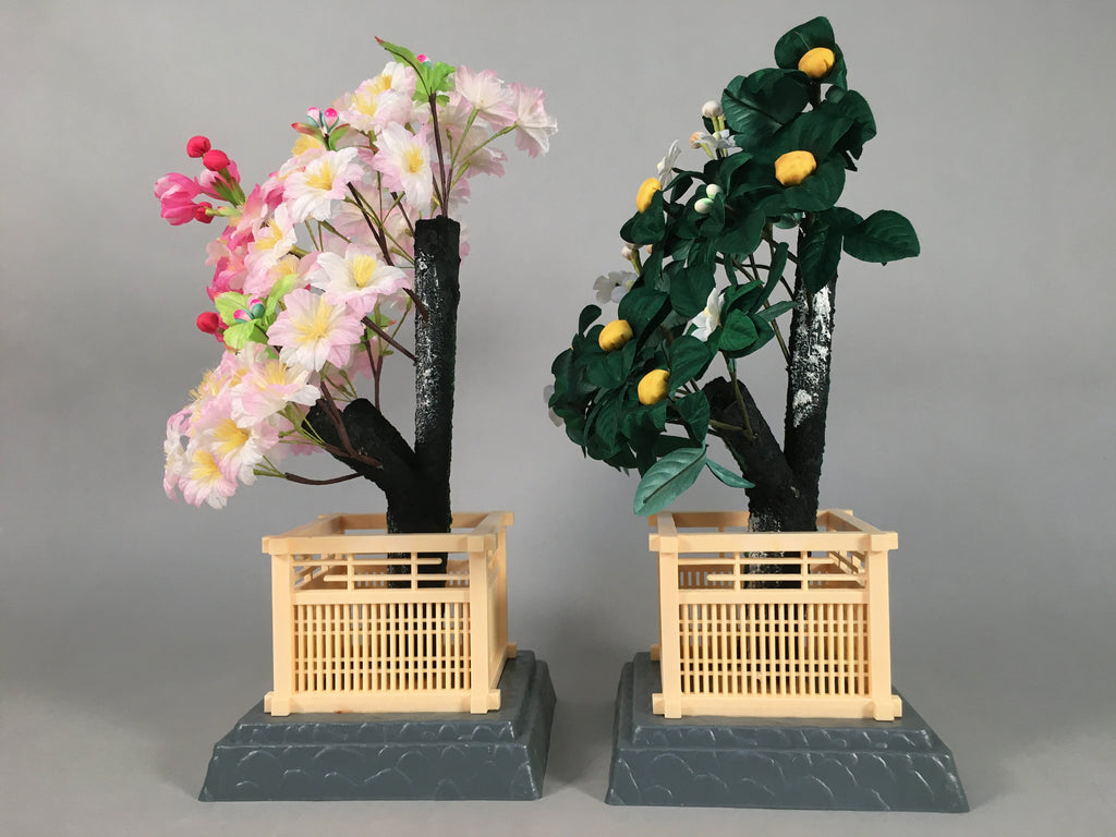 Japanese Hina Doll Tachibana Trees Cherry Blossom Ornaments Decoration ID322