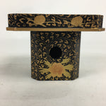 Japanese Hina Doll Tray Vtg Lacquer Gold Makie Wood Miniature Furniture ID402