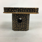Japanese Hina Doll Tray Vtg Lacquer Gold Makie Wood Miniature Furniture ID402