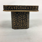 Japanese Hina Doll Tray Vtg Lacquer Gold Makie Wood Miniature Furniture ID402