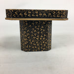 Japanese Hina Doll Tray Vtg Lacquer Gold Makie Wood Miniature Furniture ID402