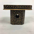 Japanese Hina Doll Tray Vtg Lacquer Gold Makie Wood Miniature Furniture ID402
