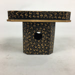 Japanese Hina Doll Tray Vtg Lacquer Gold Makie Wood Miniature Furniture ID402