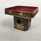Japanese Hina Doll Tray Vtg Lacquer Gold Makie Wood Miniature Furniture ID402