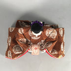 Japanese Hina Doll Vtg Emperor Girls Day Brown Kimono Man Dairi ID297