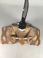 Japanese Hina Doll Vtg Emperor Girls Day Kimono Man Tatami Stand ID280