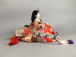 Japanese Hina Doll Vtg Empress Girls Day Festival Kimono Woman ID302