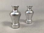 Japanese Hina Doll Vtg Flower Stand Accessory Sake Bottle Silver ID365
