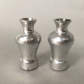 Japanese Hina Doll Vtg Flower Stand Accessory Sake Bottle Silver ID365
