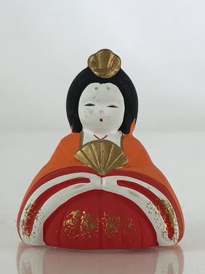 Japanese Hina Doll Vtg Plaster Figurine Princess Girl's Day Festival Decoration