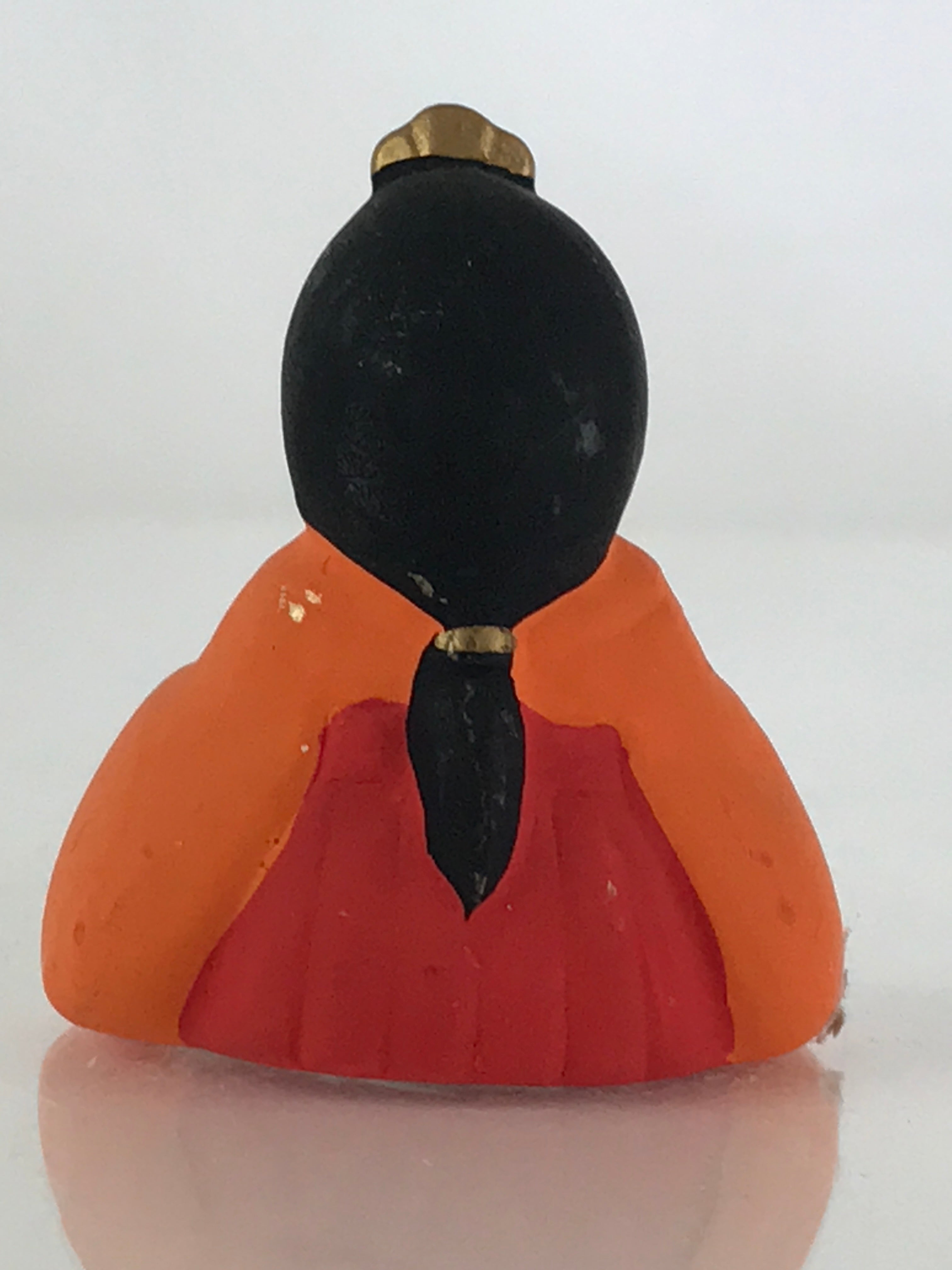 Japanese Hina Doll Vtg Plaster Figurine Princess Girl's Day Festival Decoration