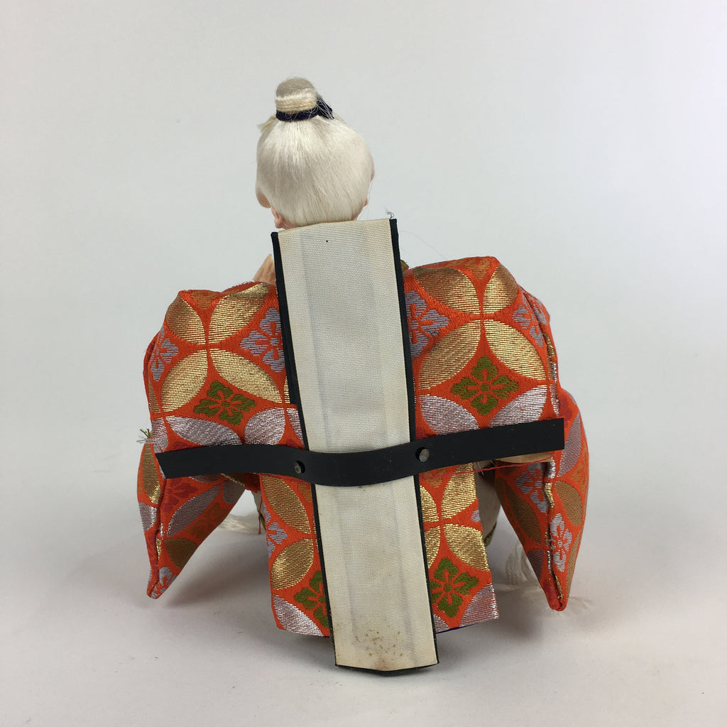 Japanese Hina Doll Vtg Sadaijin Minister Girls Festival Kimono Man ID451