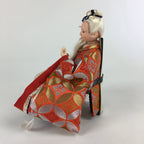 Japanese Hina Doll Vtg Sadaijin Minister Girls Festival Kimono Man ID451