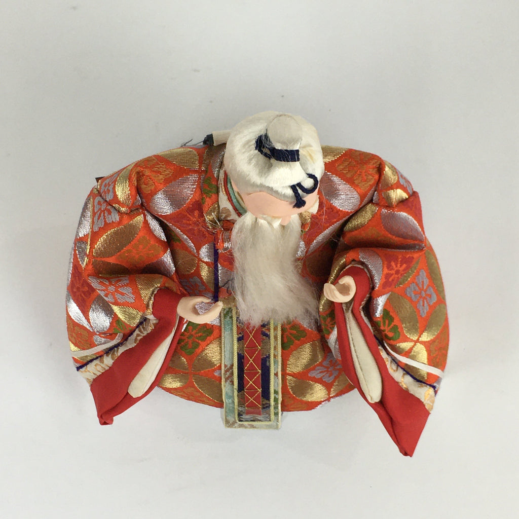 Japanese Hina Doll Vtg Sadaijin Minister Girls Festival Kimono Man ID451