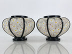 Japanese Hina Doll furniture Electric Lantern Vtg Bonbori Cherry Blossom ID482