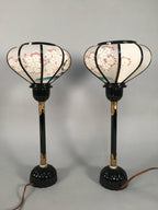 Japanese Hina Doll furniture Lantern Vtg Bonbori Cherry Blossom Sakura ID323