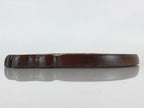 Japanese Hokkaido Ainu Wood Carved Wall DecorationVtg Nurimono Brown AB99
