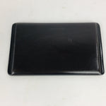 Japanese Hokkaido Ainu Wooden Lacquered Tray Obon Vtg Nurimono Brown UR512