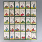 Japanese Hyakunin Isshu Vtg Playing Cards Cassette Tape 100 Poem Game JK125