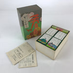 Japanese Hyakunin Isshu Vtg Playing Cards Karuta 100 Poem Matching Game JK479