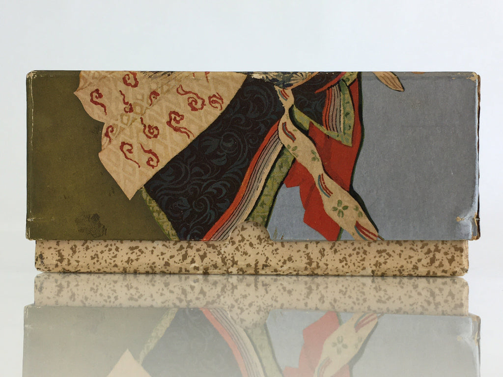 Japanese Hyakunin Isshu Vtg Traditional Playing Cards 100 Poem Game JK389