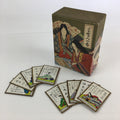 Japanese Hyakunin Isshu Vtg Traditional Playing Cards 100 Poem Game JK389