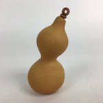 Japanese Hyotan Natural Gourd Sake Bottle Brown Lucky Charm Calabash G232