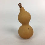Japanese Hyotan Natural Gourd Sake Bottle Brown Lucky Charm Calabash G232