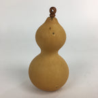 Japanese Hyotan Natural Gourd Sake Bottle Brown Lucky Charm Calabash G233