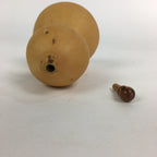 Japanese Hyotan Natural Gourd Sake Bottle Brown Lucky Charm Calabash G233