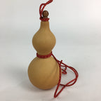 Japanese Hyotan Natural Gourd Sake Bottle Brown Lucky Charm Calabash G234