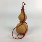 Japanese Hyotan Natural Gourd Sake Bottle Brown Lucky Charm Calabash G234