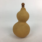 Japanese Hyotan Natural Gourd Sake Bottle Brown Lucky Charm Calabash G236