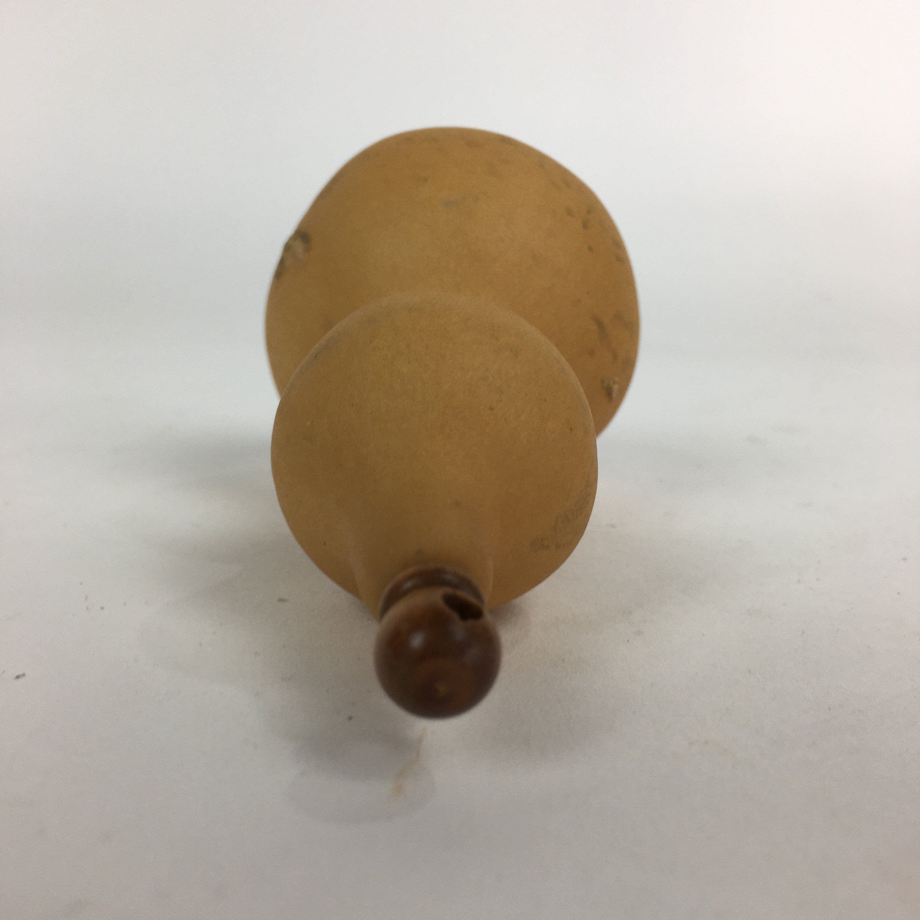 Japanese Hyotan Natural Gourd Sake Bottle Brown Lucky Charm Calabash G237