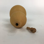 Japanese Hyotan Natural Gourd Sake Bottle Brown Lucky Charm Calabash G239