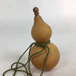 Japanese Hyotan Natural Gourd Sake Bottle Brown Lucky Charm Calabash G240