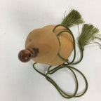 Japanese Hyotan Natural Gourd Sake Bottle Brown Lucky Charm Calabash G240