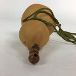 Japanese Hyotan Natural Gourd Sake Bottle Brown Lucky Charm Calabash G240