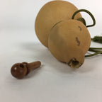 Japanese Hyotan Natural Gourd Sake Bottle Brown Lucky Charm Calabash G240