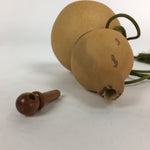 Japanese Hyotan Natural Gourd Sake Bottle Brown Lucky Charm Calabash G240