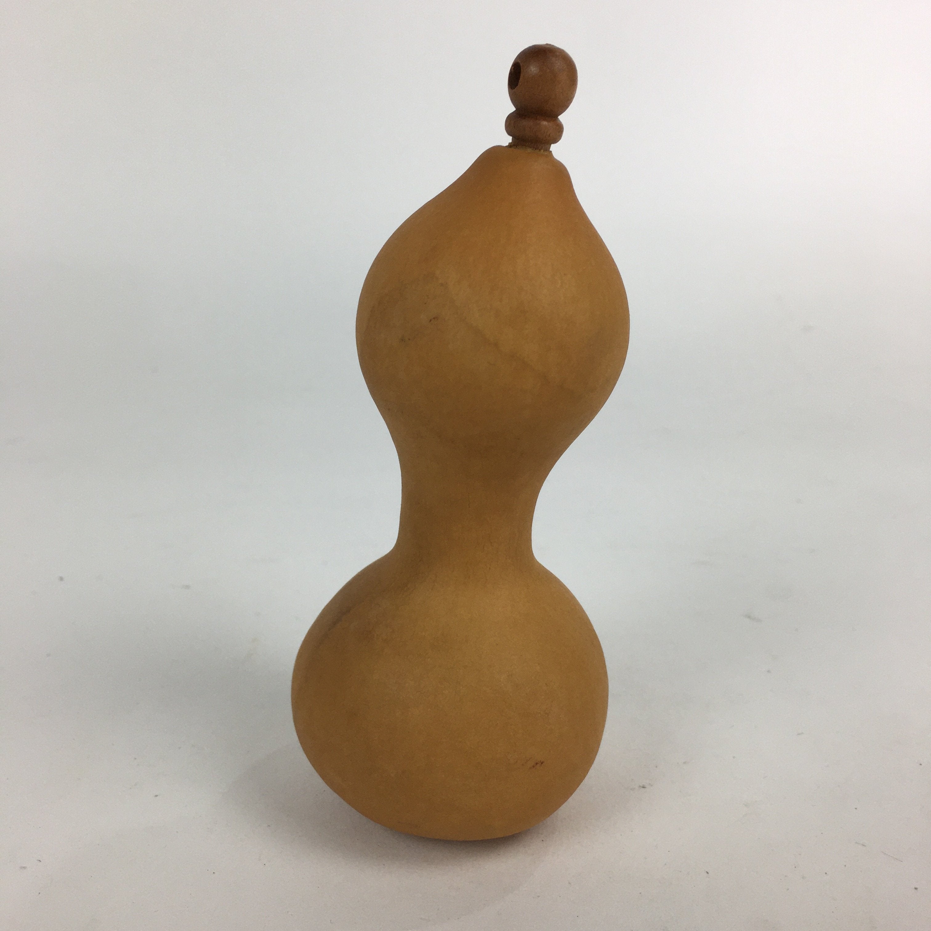 Japanese Hyotan Natural Gourd Sake Bottle Brown Lucky Charm Calabash G243