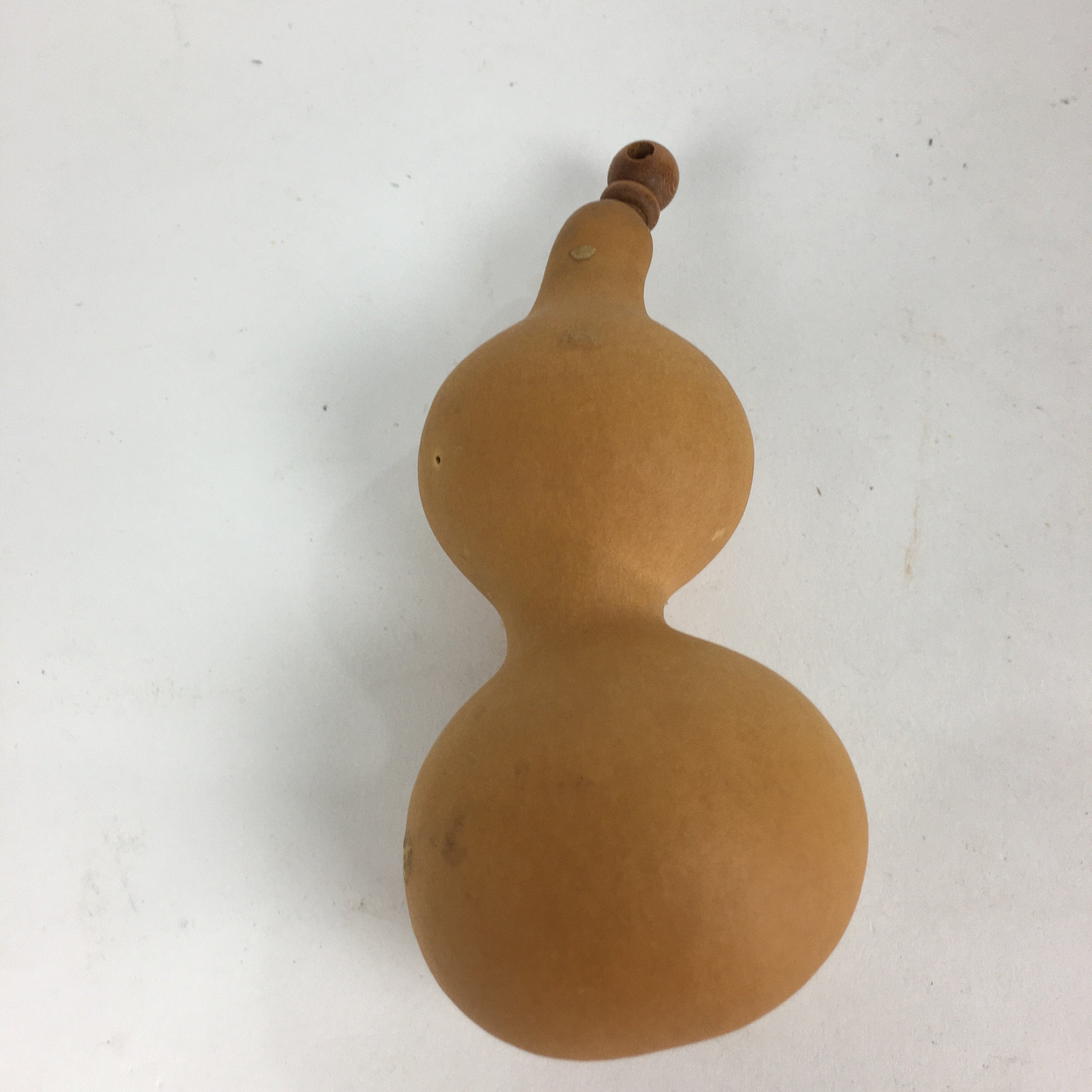 Japanese Hyotan Natural Gourd Sake Bottle Brown Lucky Charm Calabash G245